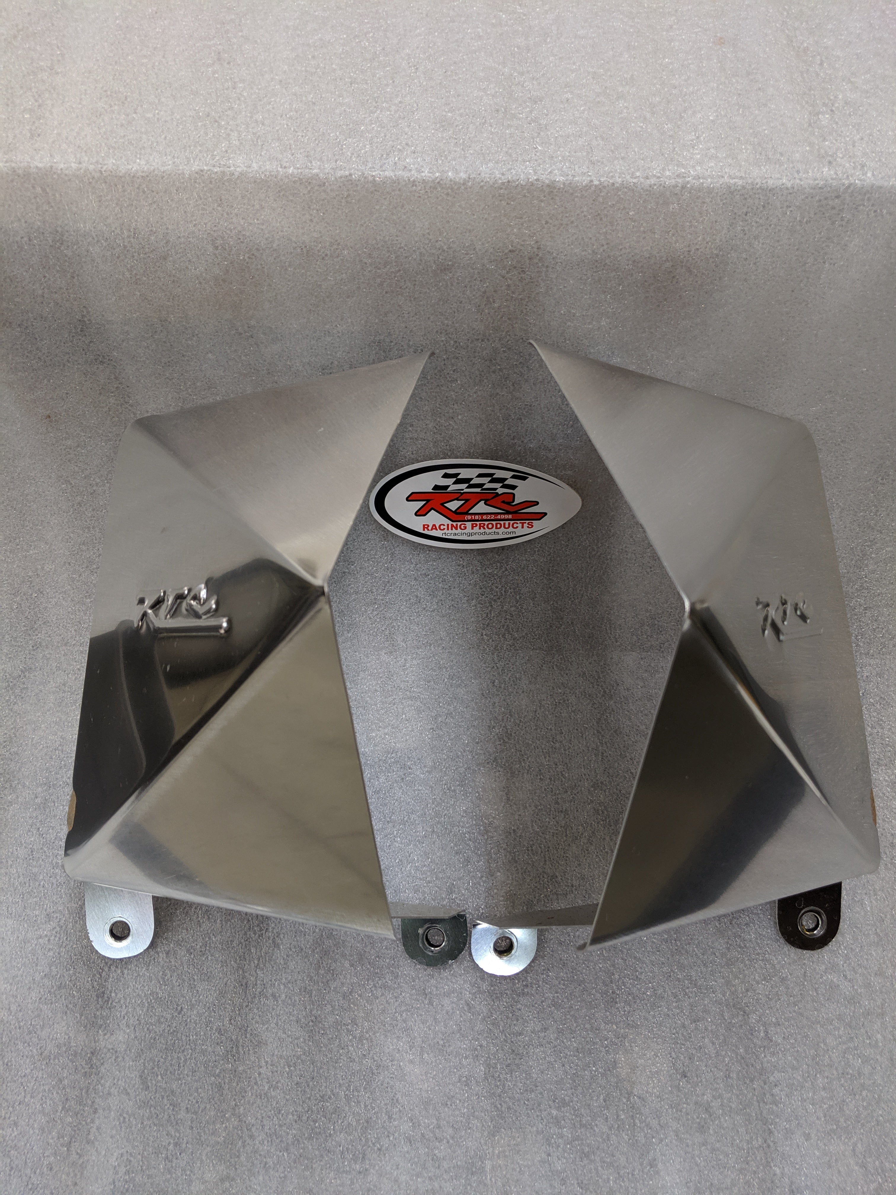 Polished Radiator Shrouds RTC Racing Products