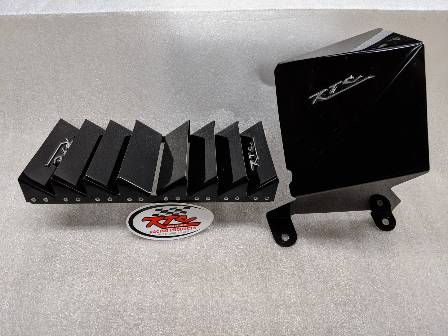 Blackout Special Edition Radiator Shrouds and Louvers Set