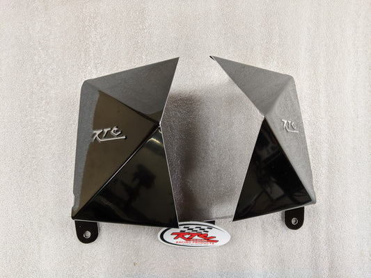 Blackout Special Edition Radiator Shrouds and Louvers Set